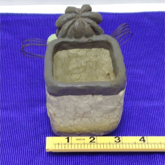 Crazy Mountain Angel Of Friendship Ceramic Candle Planter Holder Figurine RARE - Picture 9 of 11